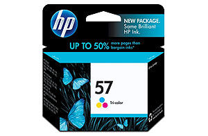 کارتریج جوهرافشان اچ پی مدل HP Tri-colour Ink 57 - C6657AN