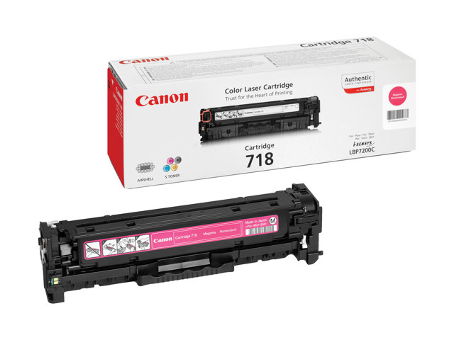 کارتریج لیزری کانن مدل  CANON Magneta 718