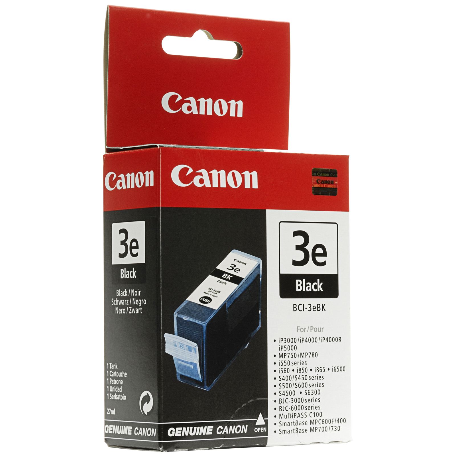 کارتریج جوهرافشان  کانن مدل  CANON BCI 3E BK