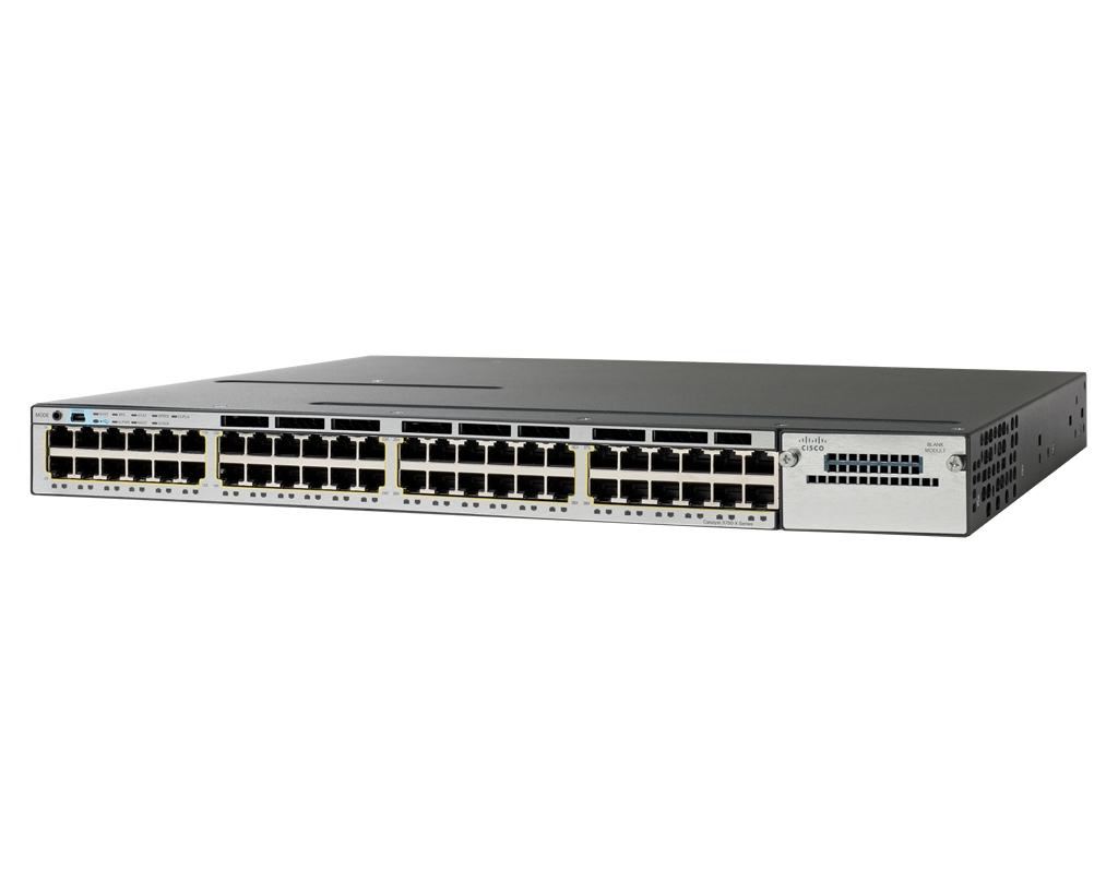 سوئیچ شبکه سیسکو مدل WS-C3750X-48T-L