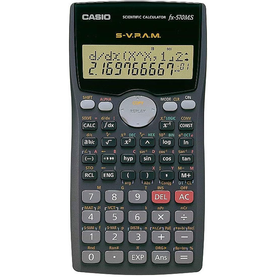 ماشین حساب علمی مهندسی CASIO FX 570 MS