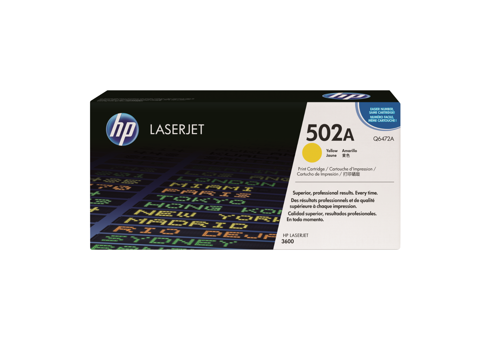 کارتریج لیزری اچ پی 502A زرد