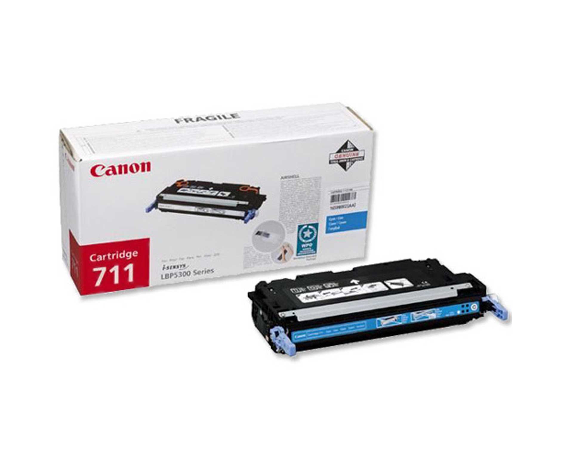 کارتریج لیزری کانن مدل CANON Cyan 711