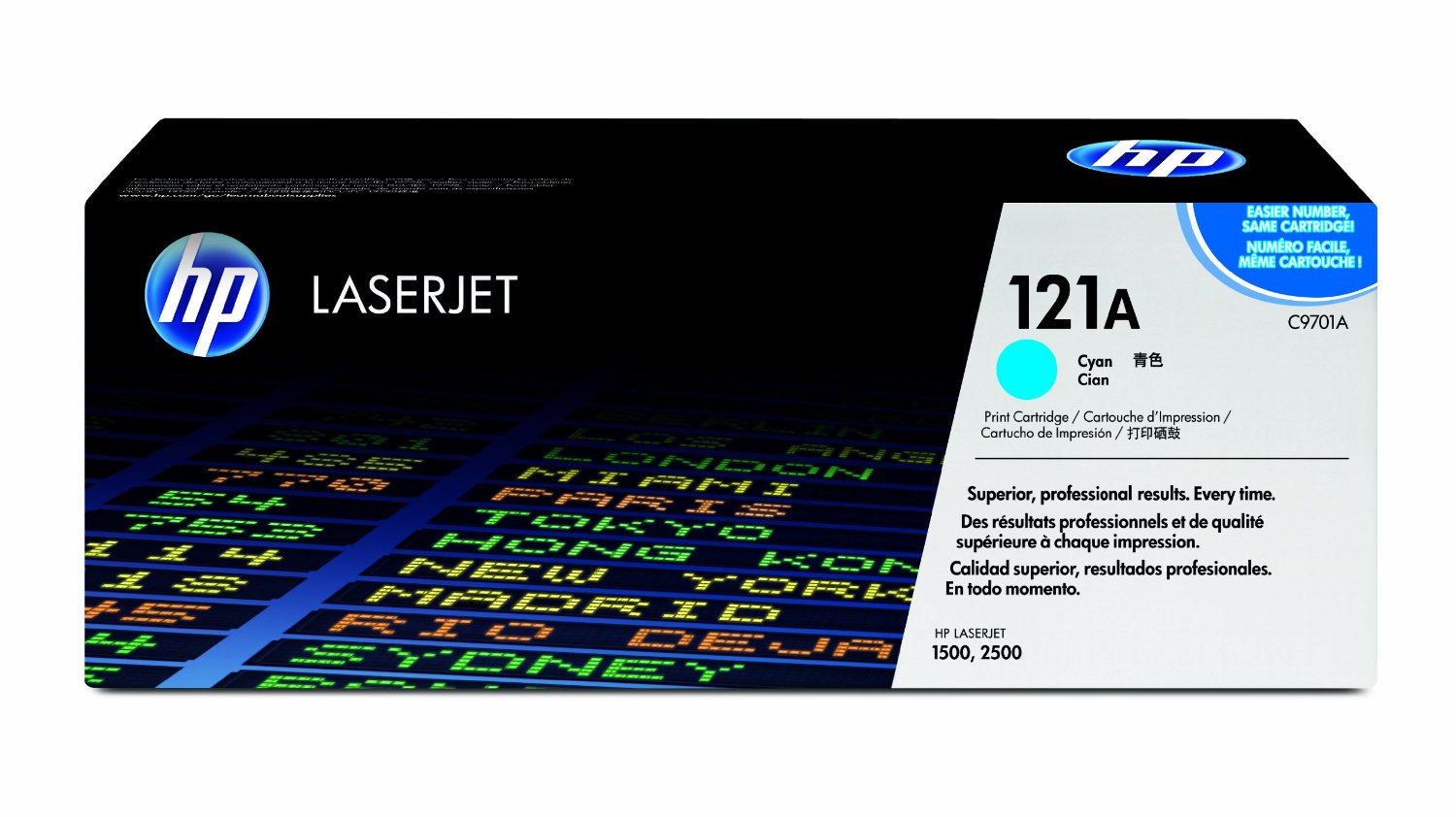 کارتریج لیزری  اچ پی مدل: 1500-2500- HP Cyan C9701A