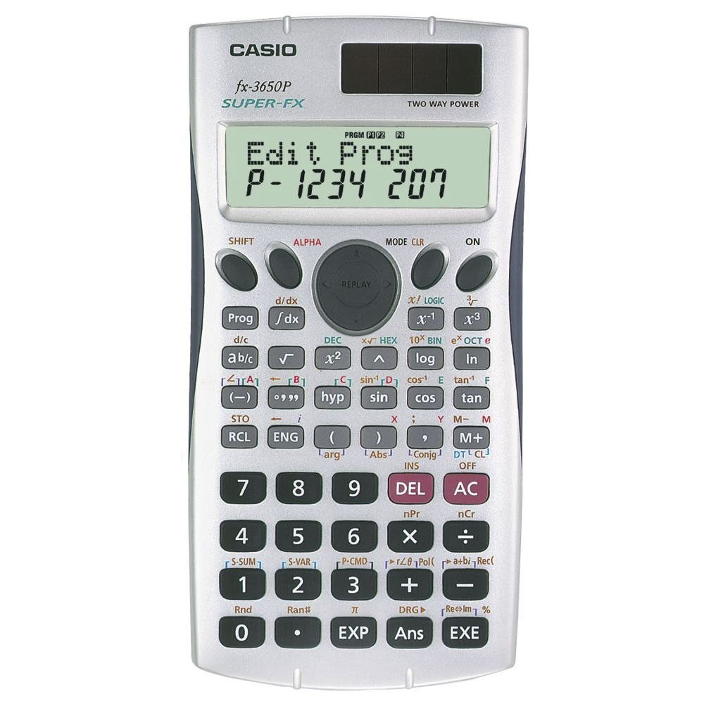 ماشین حساب علمی-مهندسی کاسیو مدل : CASIO  fx-3650p