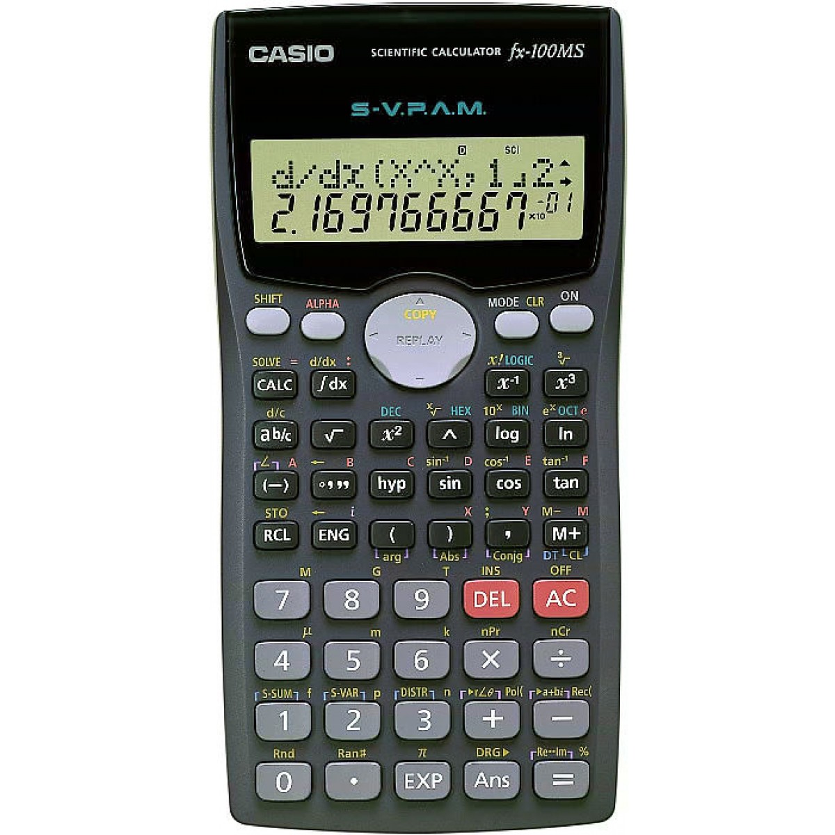 ماشین حساب علمی مهندسی CASIO FX-100MS