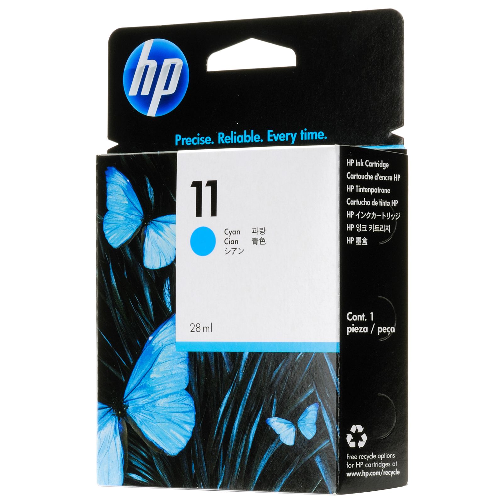 کارتریج جوهرافشان اچ پی مدل: HP Cyan Ink 11 - C4836A