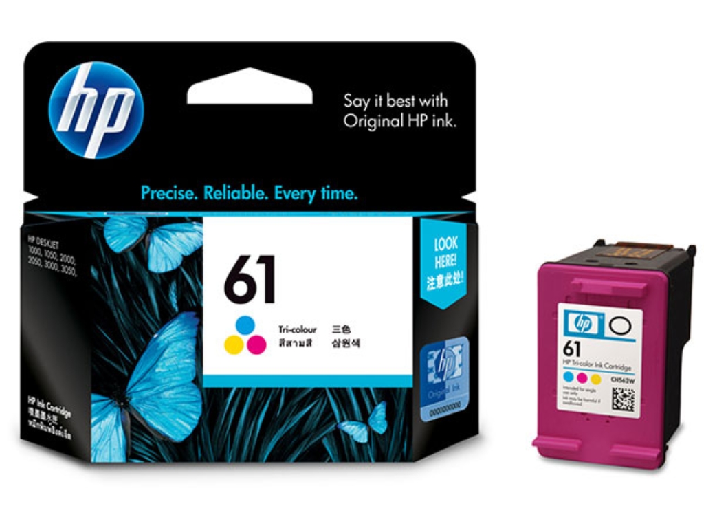 کارتریج جوهرافشان HP Ink 61 - رنگی