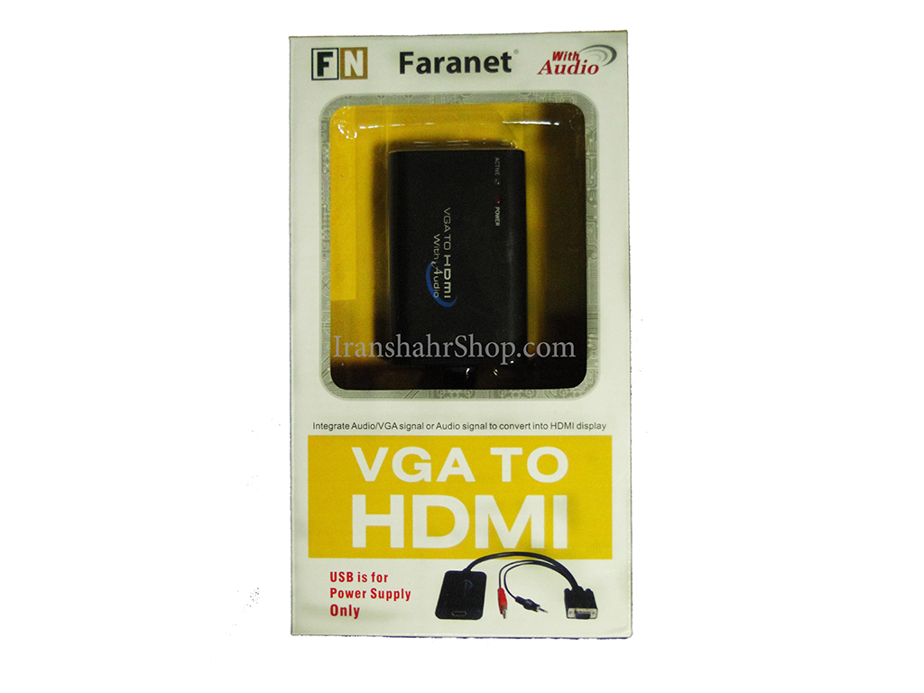 کابل تبدیل VGA به HDMI فرانت