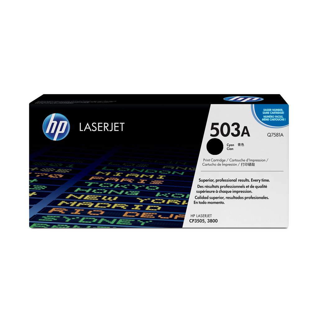 کارتریج لیزری HP 503a-Q7581a - مشکی