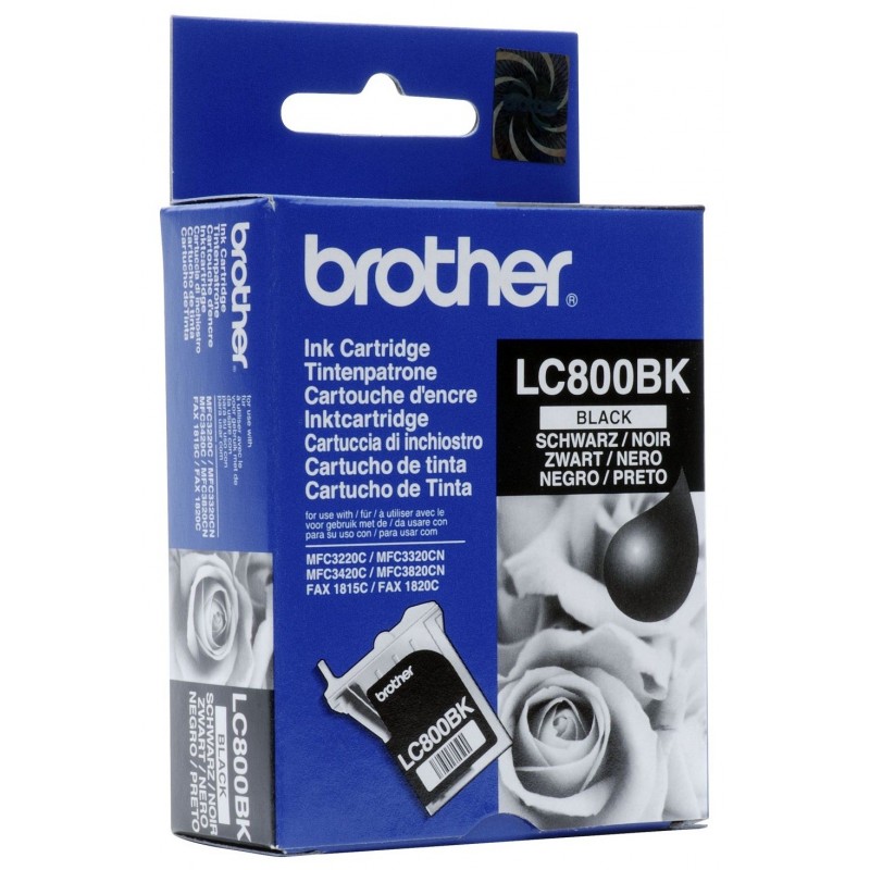 کارتریج جوهرافشان مشکی برادر LC800