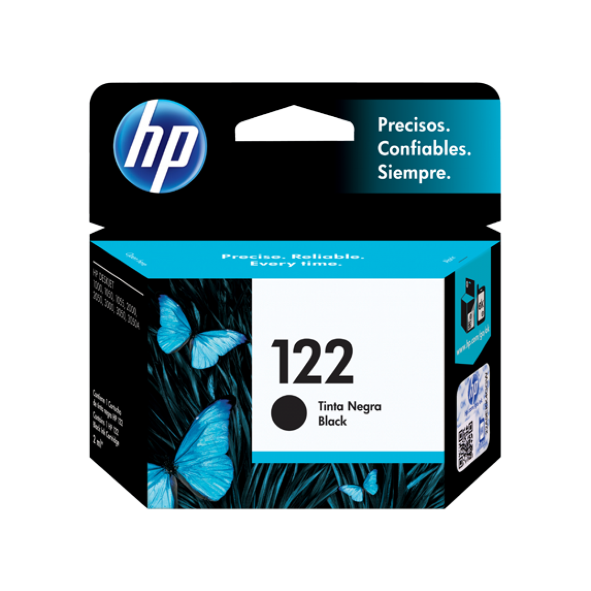 کارتریج پرینتر جوهرافشان اچ پی مدل 122 مشکی :HP Black Ink 122