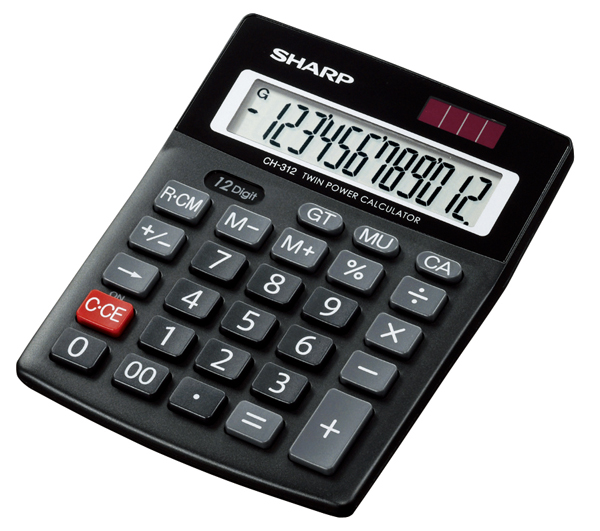 ماشین حساب رومیزی شارپ CH-312
