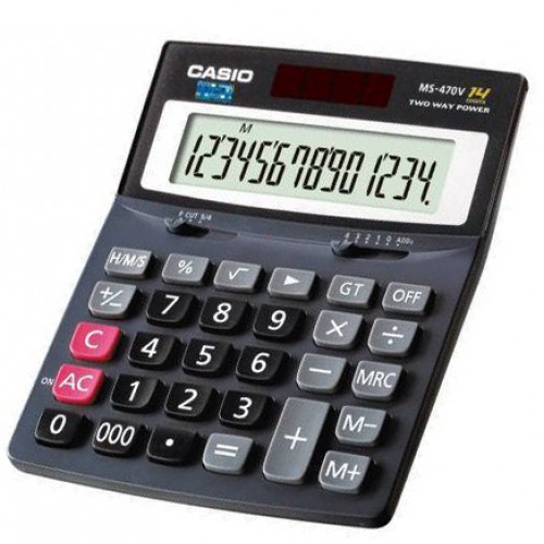 ماشین حساب رومیزی کاسیو  MS-470V