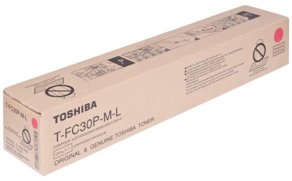 کارتریج تونر رنگ آبی توشیبا T-FC30P-M