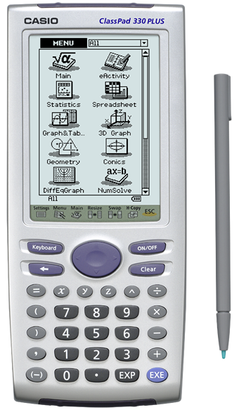 ماشین حساب مهندسی کاسیو مدل : CASIO Class Pad 330