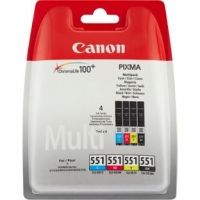 کارتریج پرینتر رنگی  کانن مدل canon 551 cmyk